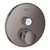 Grohe Grohtherm 29136A00 Single Function Thermostatic Valve Trim in Grohe Hard Graphite