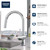 Grohe Tempesta 26409GN0 210 Shower Head, 8" - 1 Spray, 1.75 gpm in Grohe Brushed Cool Sunrise