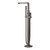 Grohe Lineare 23792A01 Single-Handle Freestanding Tub Faucet with 1.75 GPM Hand Shower in Grohe Hard Graphite