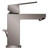 Grohe Eurocube 23129A0A Single Hole Single-Handle S-Size Bathroom Faucet 1.2 GPM in Grohe Hard Graphite