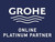 Grohe Repair Parts 46739000 Lift Rod in Grohe Chrome