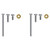Grohe Repair Parts 47602000 Fixing Set in Grohe Chrome