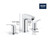 Grohe Eurosmart 20294003 8-inch Widespread 2-Handle S-Size Bathroom Faucet 1.2 GPM in Grohe Chrome
