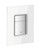 Grohe Skate 38845LS0 Wall Plate in Grohe Moon White