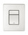 Grohe Skate 38732SD0 Wall Plate in Grohe Stainless Steel, Brushed