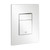 Grohe Skate 38732SH0 Wall Plate in Grohe Alpine White