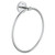 Grohe Baucosmopolitan 40460001 8" Towel Ring in Grohe Chrome