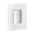 Grohe Skate 38845MF0 Wall Plate in Grohe Frosted White