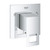 Grohe Eurocube 29217001 3-Way Diverter Trim in Chrome