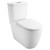 Grohe Essence 39674000 Two-piece Dual Flush Right Height Elongated Toilet with seat in Grohe Alpine White