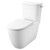 Grohe Essence 39676000 Two-piece Right height Elongated Toilet with seat, Right-Hand Trip Lever in Grohe Alpine White