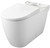 Grohe Essence 39677000 Essence Right Height Elongated Toilet Bowl with Seat Less Tank in Grohe Alpine White