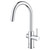 Grohe Blue 31251002 Single-Handle Pull Down Kitchen Faucet Single Spray 1.75 GPM With Chilled & Sparkling Water in Grohe Chrome