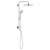 Grohe Retro-Fit 27867001 260 Shower System, 2.5 gpm in Grohe Chrome