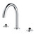 Grohe Atrio 25273000 3-Hole 2-Handle Deck Mount Roman Tub Faucet in Grohe Chrome