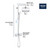 Grohe Euphoria 26128002 260 CoolTouch Thermostatic Shower System, 1.75 gpm in Grohe Chrome