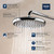 Grohe Tempesta 26715000 250 Rain Shower Head, 9 7/8" - 1 Spray, 1.75 gpm in Grohe Chrome