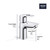 Grohe Bauloop 23085001 Single Hole Single-Handle S-Size Bathroom Faucet 1.2 GPM Less Drain in Grohe Chrome