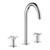 Grohe Atrio 20659000 8-inch Widespread 2-Handle L-Size Bathroom Faucet 1.2 GPM in Grohe Chrome