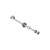 Grohe Repair Parts 07052000 Actuating Rod in Grohe Chrome