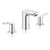 Grohe Bauloop 20225001 8-Inch Widespread 2-Handle M-Size Bathroom Faucet 1.2 GPM in Grohe Chrome