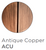 Jaclo 417-ACU Slip-Joint Pattern Extension Tub 1 1/2" O.D. in Antique Copper