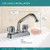 Peerless P299232 Core: Two Handle Laundry Faucet Without PopUp: Chrome