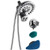 Peerless Universal Showering Components 76455 SideKick Shower System in Chrome Finish