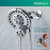 Peerless Universal Showering Components 76455 SideKick Shower System in Chrome Finish