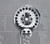Peerless Universal Showering Components 76465 SideKick Shower System w/o Attachments in Chrome Finish