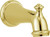Delta Victorian RP34357PB Tub Spout - Pull-Up Diverter in Polished Brass Finish