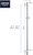 Grohe Rainshower 26603A00 36" Shower Slide Bar in Grohe Hard Graphite