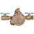 Watts LF825Y RPZ Backflow Preventer 1 Inch Lead Free Bronze