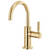 Brizo Solna Instant Hot Faucet with Arc Spout in Polished Gold Finish - 61320LF-H-PG