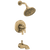 Delta Dorval TempAssure 17T Series Tub & Shower Trim in Champagne Bronze Finish - T17T456-CZ