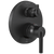 Delta Trinsic Contemporary Two Handle Monitor 14 Series Valve Trim with 6-Setting Integrated Diverter in Matte Black Finish - T24959-BL