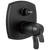 Delta Stryke 17 Thermostatic Integrated Diverter Trim with Three Function Diverter Less Diverter Handle in Matte Black Finish - T27T876-BLLHP