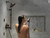 Delta Universal Showering H2OKinetic 3-Setting Slide Bar Hand Shower