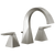 Delta Trillian Two Handle Widespread Bathroom Arc Faucet with Metal Drain & Pop Up in Lumicoat Stainless Finish - 35546-SS-PR-MPU-DST