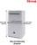 Rinnai RE Series 7.9 GPM 199,000 BTU Outdoor Liquid Propane Non-Condensing Tankless Water Heater with Integrated Pump - REP199EP