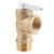 Watts 3/4" Lead Free Poppet Type Pressure Relief Valve with Test Lever and 3/4" NPT Female Drain Outlet, Set at 150 psi

 - 0556050