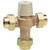 Watts 1/2" Lead Free Thermostatic Mixing Valve, Threaded Union End Connection, Adjustable Out 80-120 F - 0559116