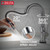 Delta Trinsic Touch2O Bar / Prep Faucet with Touchless Technology in Arctic Stainless - 9959TL-AR-DST