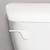 Korky StrongARM Toilet Handle and Wave Style Lever in White - 6062BP