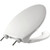 Bemis 7850TDG 000 Elongated Open Front With Cover Hospitality Plastic Toilet Seat in White with STA-TITE Commercial Fastening System and DuraGuard