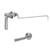 Jaclo Toilet Tank Trip Lever for Toto Eco Guinevere and Promenade Toilets in Polished Nickel - 9458-PN