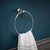 AXOR 42021000 Montreux Towel Ring in Chrome