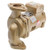Bell & Gossett Series PL PL-45B 1/6 HP 115V 50 GPM Maintenance Free Lead Free Bronze Circulator Pump - 1BL004LF