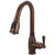 Olympia Accent 1.5 GPM Single Handle Pull Down Gooseneck Kitchen Faucet with Lever Handle in Oil Rubbed Bronze - K-5040-ORB