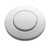 InSinkErator SinkTop Air Switch Push Button in White - 73274J